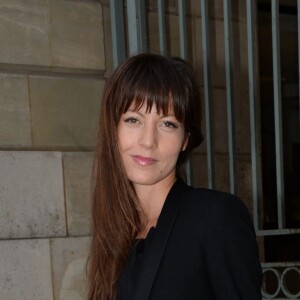 Semi-exclusif - Caroline Nielsen - Inauguration de la boutique Audemars Piguet, 15 rue Royale, et présentation de la nouvelle collection Royal Oak Yellow Gold, à Paris, le 26 mai 2016. © Rachid Bellak/Bestimage