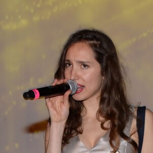 Semi-exclusif - La chanteuse - Inauguration de la boutique Audemars Piguet, 15 rue Royale, et présentation de la nouvelle collection Royal Oak Yellow Gold, à Paris, le 26 mai 2016. © Rachid Bellak/Bestimage