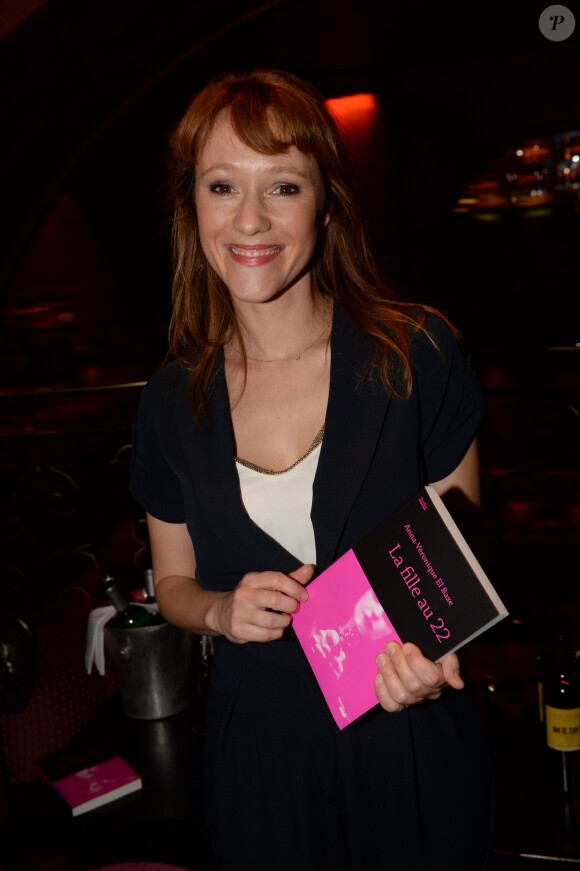 Semi-Exclusif - Julia Livage - Lancement du livre "La Fille Au 22" de Anna-Véronique El Baze au Buddha-Bar à Paris, le 30 mai 2016. © Rachid Bellak/Bestimage