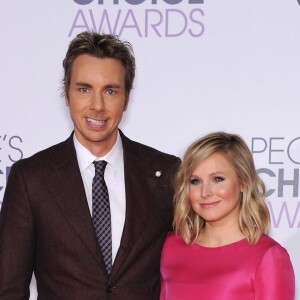 Dax Shepard et Kristen Bell à la soirée annuelle du 41ème "People's Choice Awards" à Los Angeles, le 7 janvier 2015