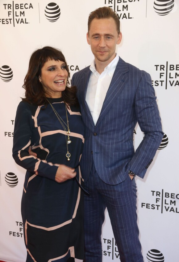 Susanne Bier, Tom Hiddleston - Projection du film "The Night Manager" lors du festival du film de Tribeca à New York. Le 15 avril 2016