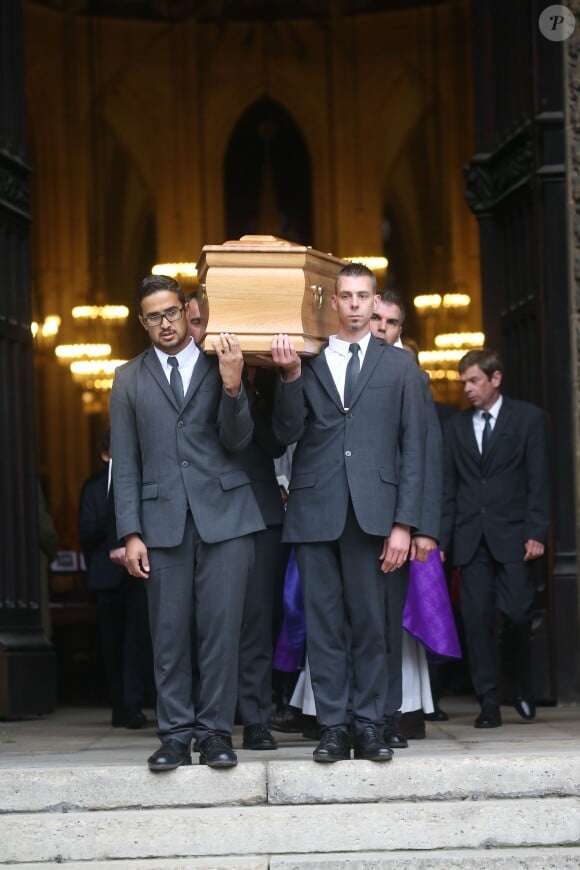 Obsèques de André Rousselet en la Basilique Sainte-Clotilde de Paris le 2 juin 2016.02/06/2016 - Paris