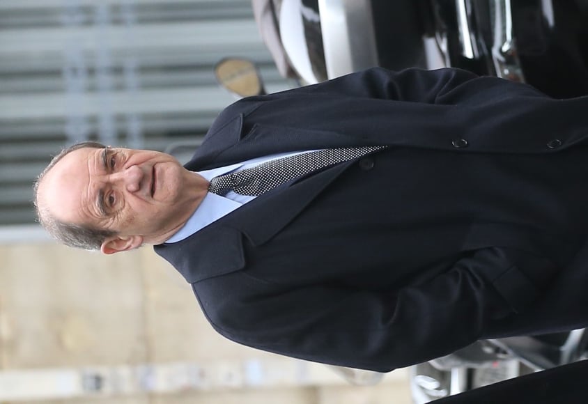 Pierre Lescure - Obsèques de André Rousselet en la Basilique Sainte-Clotilde de Paris le 2 juin 2016.