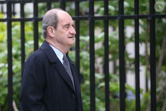 Pierre Lescure - Obsèques de André Rousselet en la Basilique Sainte-Clotilde de Paris le 2 juin 2016.