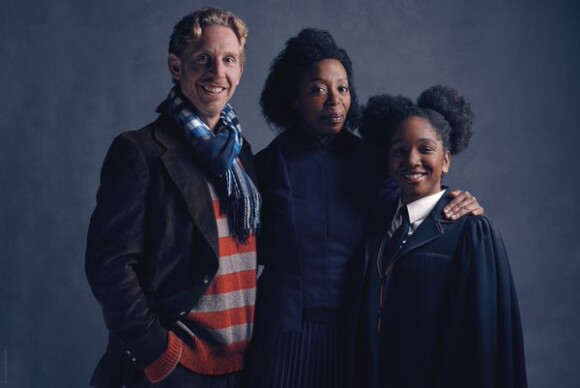 Paul Thornley, Noma Dumezweni et Cherrelle Skeete dans Harry Potter & The Cursed Child (Harry Potter et l'Enfant Maudit).