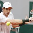  Andy Murray à Roland-Garros le 1er juin 2016, lors de sa victoire en quart de finale contre Richard Gasquet. 