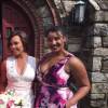 Vanessa Williams et deux de ses filles, lors de son mariage. Instagram, mai 2016
