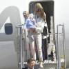 La princesse Madeleine de Suède, son mari Christopher O'Neill (Chris O'Neill) et leur fille la princesse Leonore arrivent à Visby le 3 juin 2016  XPBE - EJ ABO Visby, Gotland 2016-06-03 Today, Princess Madeleine, Christopher ONeill and Princess Leonore (Duchess of Gotland) visit Visby. Princess Leonore will visit her horse, a Gotland Russ named Heidi of Gotland, and the family will have lunch at the residence before they end the day with a short walk to Gotland Museum and the exhibition Ship O Fun.03/06/2016 - Visby