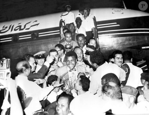 Mohamed Ali au Caire le 3 juin 1964.