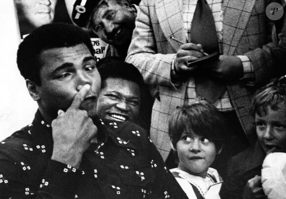 Mohamed Ali à Munich, le 14 mai 1976.