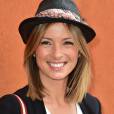 Isabelle Ithurburu - People au village des Internationaux de France de tennis de Roland Garros à Paris. Le 27 mai 2015