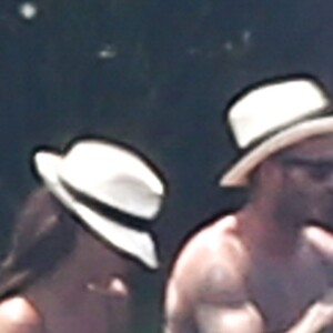 Exclusif -  David Beckham et sa femme Victoria Beckham - Eva Longoria se détend avec ses amis à la piscine le lendemain de son mariage avec José Baston à Valle Del Bra au Mexique, le 22 mai 2016