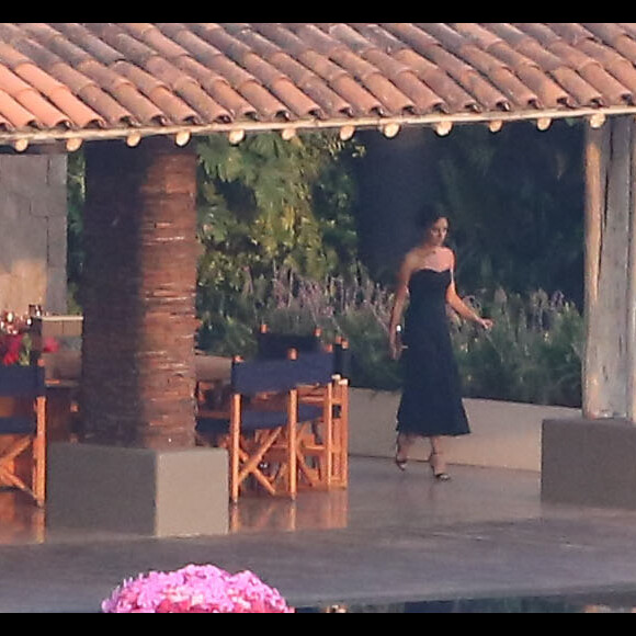 Exclusif - Prix Spécial - No Web - Cérémonie du mariage de Eva Longoria et José Baston au Mexique à Vallee de Bravo le 21 mai 2016. 200 invités étaient présents pendant la cérémonie qui s'est déroulée au coucher du soleil devant une grande croix blanche. Ensuite tous le monde a fêté l'événement lors d'un cocktail sur la terrasse. 21/05/2016 - Vallee de Bravo