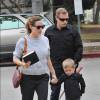 Jennifer Garner emmène son fils Samuel (déguisé en Samurai) à l'église à Los Angeles, le 5 juin 2016