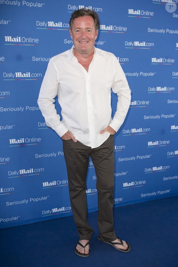 Piers Morgan à Cannes. Juin 2015.
