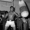 Muhammad Ali à Howden, au Royaume-Uni. Juillet 1966.