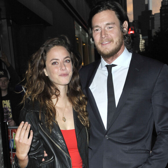 Benjamin Walker, Kaya Scodelario - Arrivée des people à la première du film "Equalizer" à New York, le 22 septembre 2014.