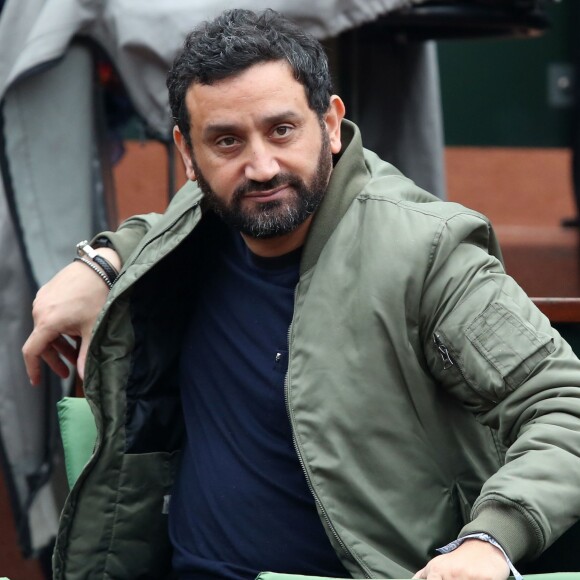 Cyril Hanouna - People dans les tribunes lors du Tournoi de Roland-Garros (les Internationaux de France de tennis) à Paris, le 29 mai 2016. © Dominique Jacovides/Bestimage