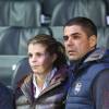 Athina Onassis et son mari Alvaro de Miranda (Doda) - Premier jour du Gucci Paris Masters 2014 à Villepinte, près de Paris, le 4 décembre 2014.