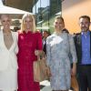 La princesse Mette-Marit de Norvège et la princesse Victoria de Suède ont été accueillies le 13 juin 2016 au EAT Stockholm Food Forum par le Dr. Gunhild Stordalen, présidente-fondatrice de la Fondation EAT, qui a prononcé le discours d'ouverture de l'événement.
