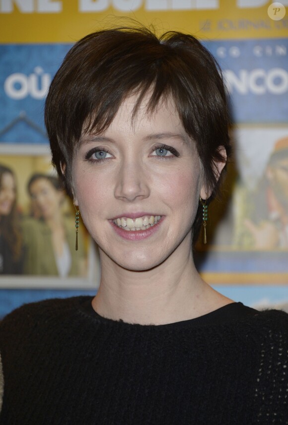 Sara Giraudeau enceinte - Avant-première du film "Rosalie Blum" au cinéma UGC Ciné Cité des Halles à Paris, le 22 mars 2016. © Coadic Guirec/Bestimage