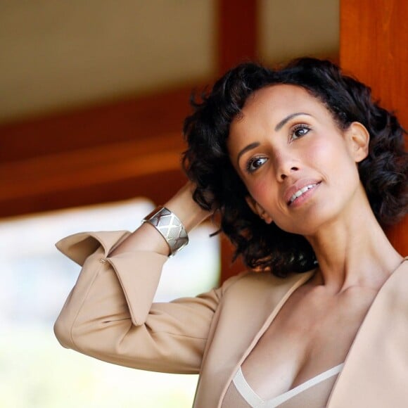 Rendez-vous avec Sonia Rolland dans le Jardin Japonais de Monaco lors du 56ème Festival de télévision de Monte-Carlo, le 13 juin 2016. © Pool Festival TV Monaco/Bestimage