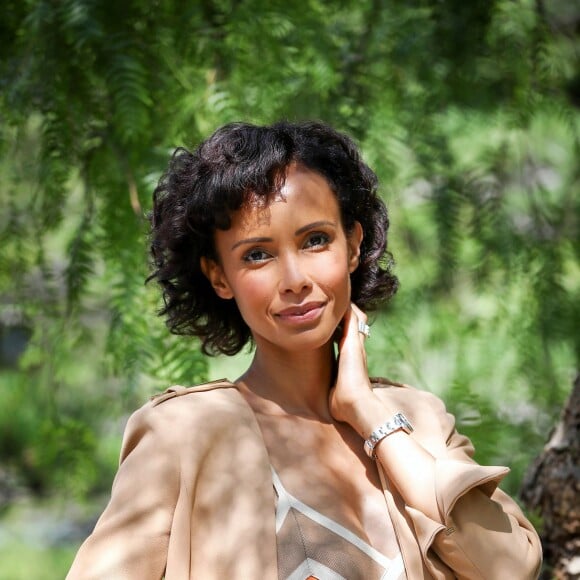 Rendez-vous avec Sonia Rolland dans le Jardin Japonais de Monaco lors du 56ème Festival de télévision de Monte-Carlo, le 13 juin 2016. © Pool Festival TV Monaco/Bestimage