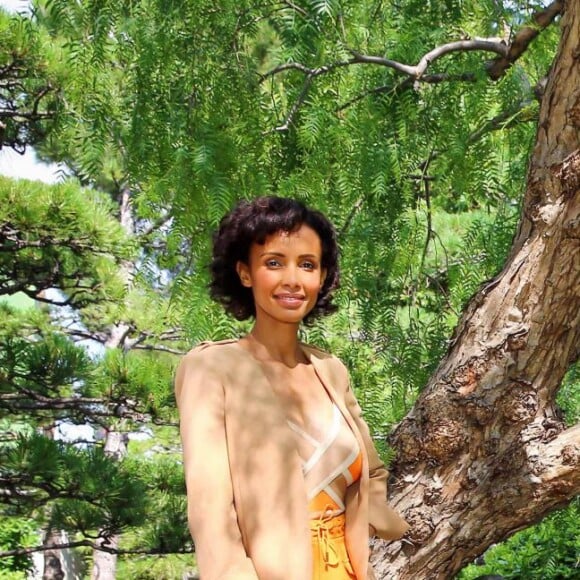 Rendez-vous avec Sonia Rolland dans le Jardin Japonais de Monaco lors du 56ème Festival de télévision de Monte-Carlo, le 13 juin 2016. © Pool Festival TV Monaco/Bestimage