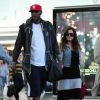 Lamar Odom et Khloé Kardashian à l'aéroport de JFK New York, le 19 juin 2012