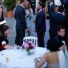 Jason Priestley et son épouse Naomi, image d'ambiance lors du cocktail organisé le 14 juin 2016 dans la cour du palais princier en marge du 56e Festival de Télévision de Monte-Carlo. © Pool Festival TV Monaco / BestImage