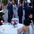  Jason Priestley et son épouse Naomi, image d'ambiance lors du cocktail organisé le 14 juin 2016 dans la cour du palais princier en marge du 56e Festival de Télévision de Monte-Carlo. © Pool Festival TV Monaco / BestImage 
