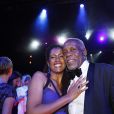 Exclusif - No Tabloïd - No Web No Apps - Danny Glover et sa femme Eliane Cavalleiro pendant la soirée de clôture du 56ème Festival de télévision de Monte-Carlo, le 16 Juin 2016. © Claudia Albuquerque/BestImage  Exclusive - No Tabloïd - No Web No Apps - Closing ceremony during the 56th Monte-Carlo Television Festival in Monte-Carlo, Monaco on June 16th, 2016. © Claudia Albuquerque/BestImage16/06/2016 - Monte-Carlo