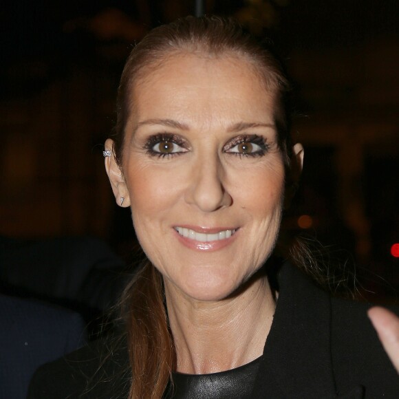 Exclusif - Céline Dion quitte les enregistrements des émissions "M6 Music Show 100% tube 2016" et "Le Grand Show" pour France 2 au studio de la Plaine Saint-Denis le 15 juin 2016.