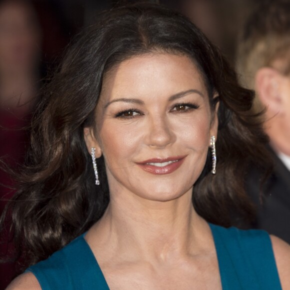 Catherine Zeta-Jones à la première du film "Dad's Army" à Londres, le 26 janvier 2016. 26 January 2016.