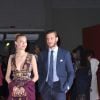 Beatrice Borromeo et son mari Pierre Casiraghi à la soirée "Convivio" à Milan, le 7 juin 2016.