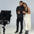 Nicolas Ghesquière et Selena Gomez sur le shooting de leur  cover story  pour Vogue Brasil. Juin 2016.