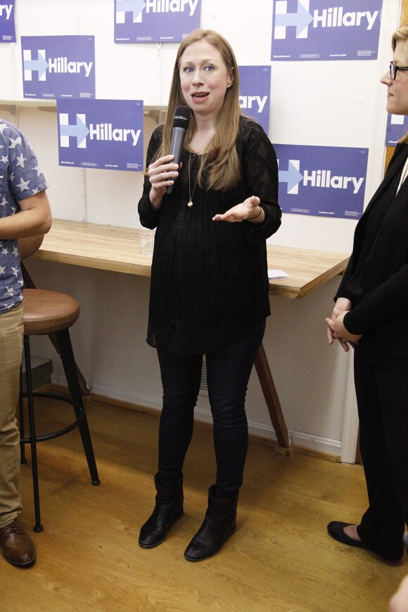 Chelsea Clinton à Lansdowne, Pennsylvanie, le 25 avril 2016.