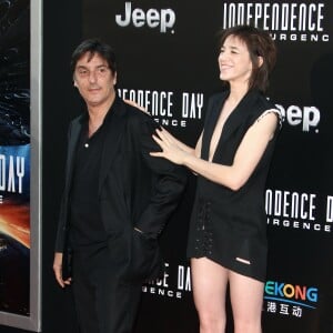 Charlotte Gainsbourg et Yvan Attal - Avant-première du film "Independence Day - Resurgence" au théâtre TCL Chinese à Hollywood, Californie, le 20 juin 2016.