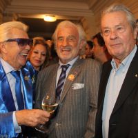 Michou : Entouré de Jean-Paul Belmondo et d'Alain Delon pour une fête arrosée