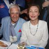 Charles Gérard, Catherine Frot - Michou fête ses 85 ans et les 60 ans de son établissement, le 20 juin 2016 à Paris © Baldini/Bestimage