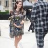 Kaya Scodelario (enceinte) et son mari Benjamin Walker arrivent à l'hôtel Salomon de Rothschild pour assister au défilé Valentino. Paris, le 22 juin 2016. © Olivier Borde/Bestimage