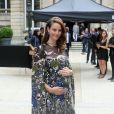 Kaya Scodelario, enceinte, arrive à l'hôtel Salomon de Rothschild pour assister au défilé Valentino. Paris, le 22 juin 2016. © Olivier Borde/Bestimage