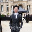 Yang Yang quitte l'hôtel Salomon de Rothschild à l'issue du défilé Valentino. Paris, le 22 juin 2016. © Olivier Borde/Bestimage