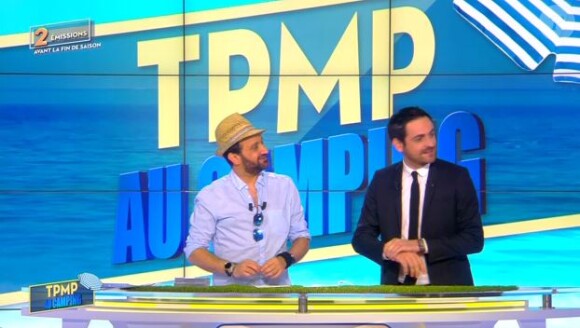 Cyril Hanouna et Camille Combal dans "TPMP", mercredi 22 juin 2016