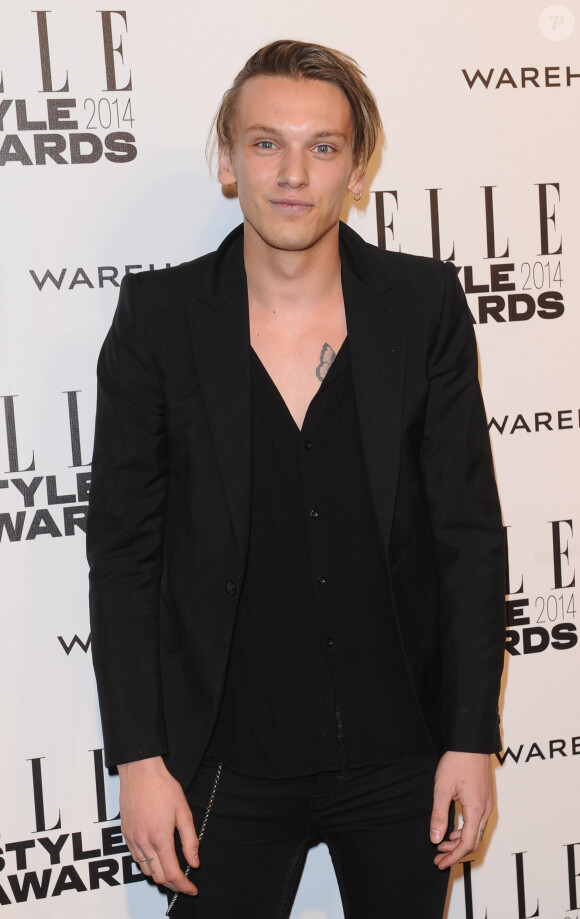 Jamie Campbell Bower - Soirée des "ELLE Style Awards" à Londres, le 18 février 2014.