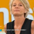 Sophie Davant en larmes dans le dernier numéro de "Toute une histoire" sur France 2. Le 24 juin 2016.