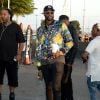 2 Chainz à l'avant-première du clip "Famous" de Kanye West au Forum à Inglewood, le 24 juin, 2016.