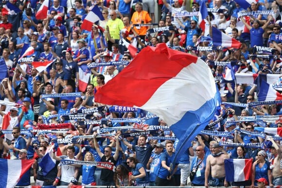 Les supporters - Match de l'UEFA Euro 2016 France-Irlande au Stade des Lumières à Lyon, France le 26 juin 2016. © Cyril Moreau/Bestimage