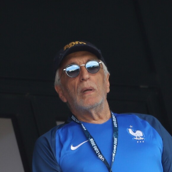 Gérard Darmon lors du match des 8ème de finale de l'UEFA Euro 2016 France-Irlande au Stade des Lumières à Lyon, France le 26 juin 2016. © Cyril Moreau/Bestimage