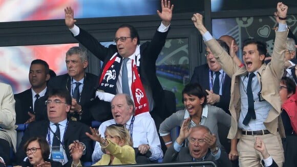 Euro 2016 : François Hollande et les wags aux anges pour Griezmann et les Bleus